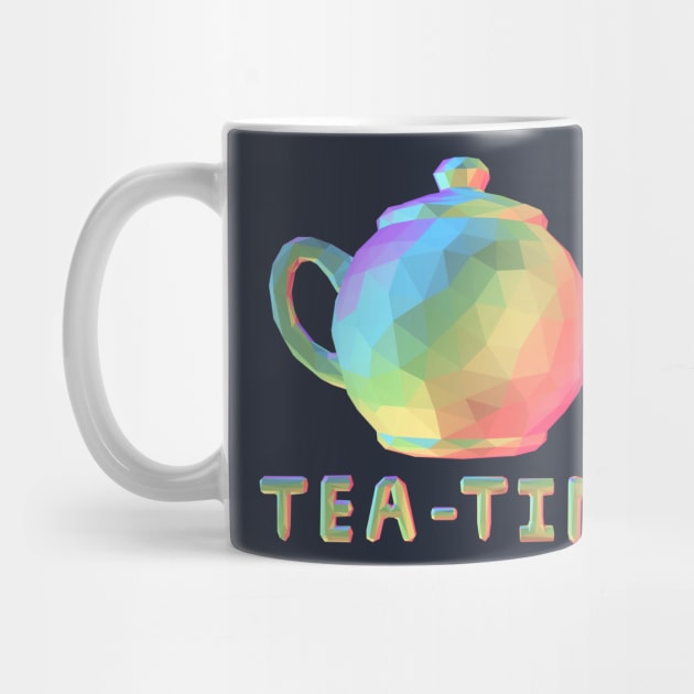 Rainbow Teapot Teatime by HaydenWilliams